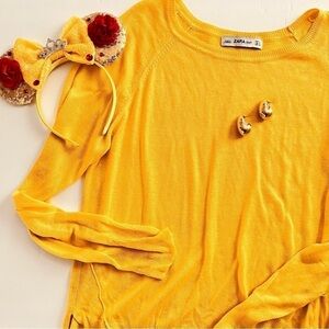 Disney x Zara sweater ears earring bundle